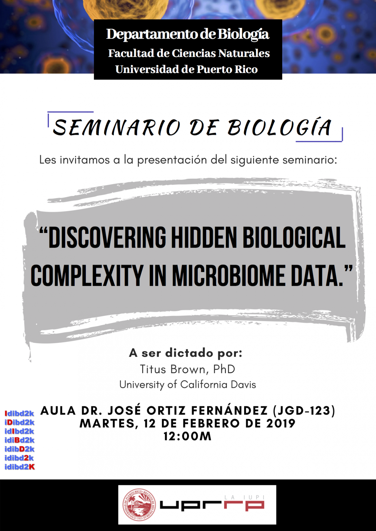 Seminar: Discovering hidden biological complexity in microbiome data